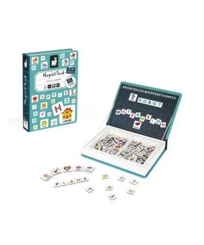 Janod MagnetiBook Alfabeto Ingles