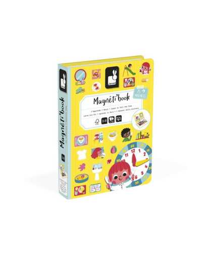 Janod MagnetiBook Aprendo La Hora