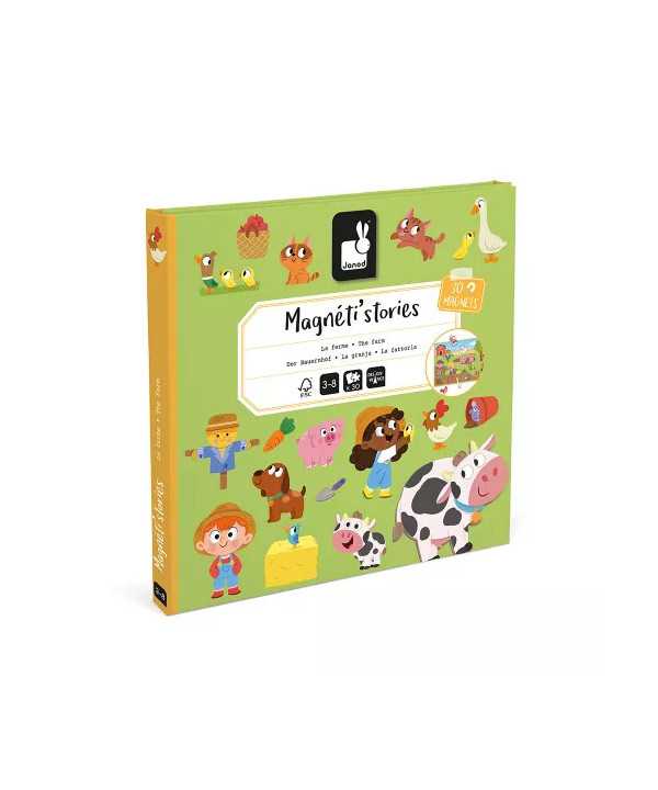 Janod MagnetiStories La Granja