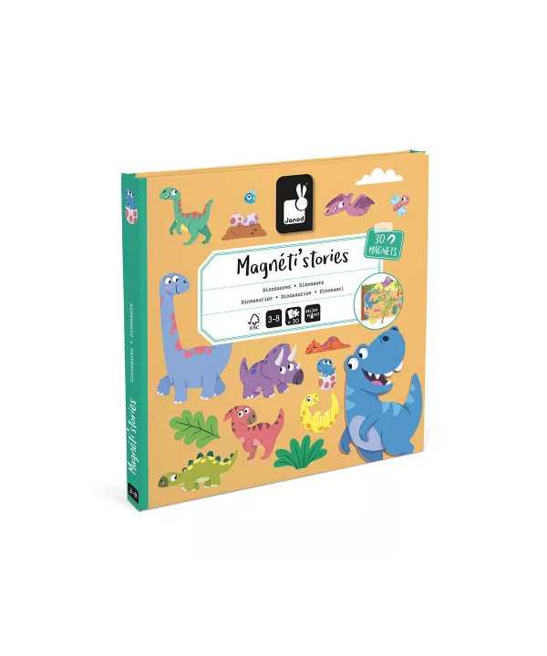 Janod MagnetiStories Dinosaurios