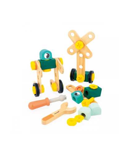 Janod Brico'Kids Barril 50 Piezas