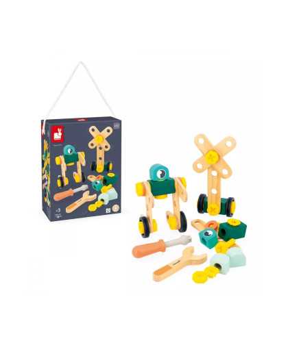 Janod Brico'Kids Barril 50 Piezas