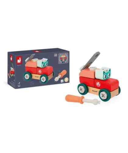 Janod Brico'Kids Coche Gato