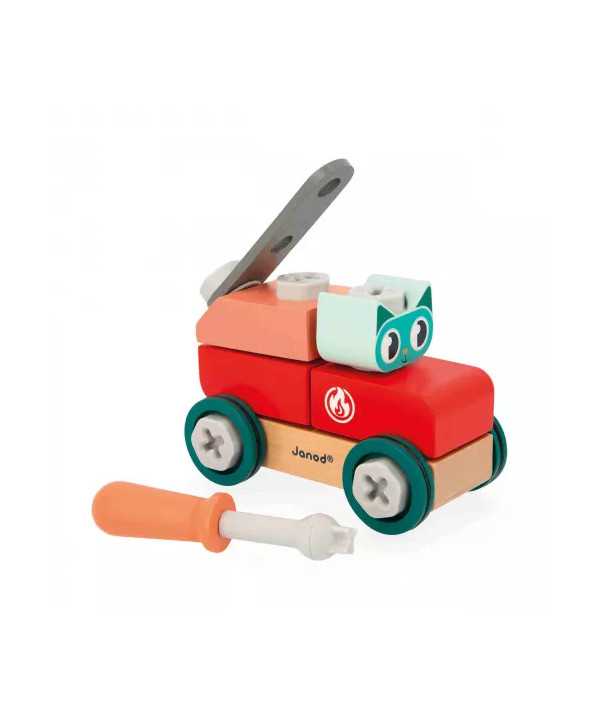 Janod Brico'Kids Coche Gato