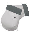 DyDaDos Guantes Polipiel Gris-Marengo