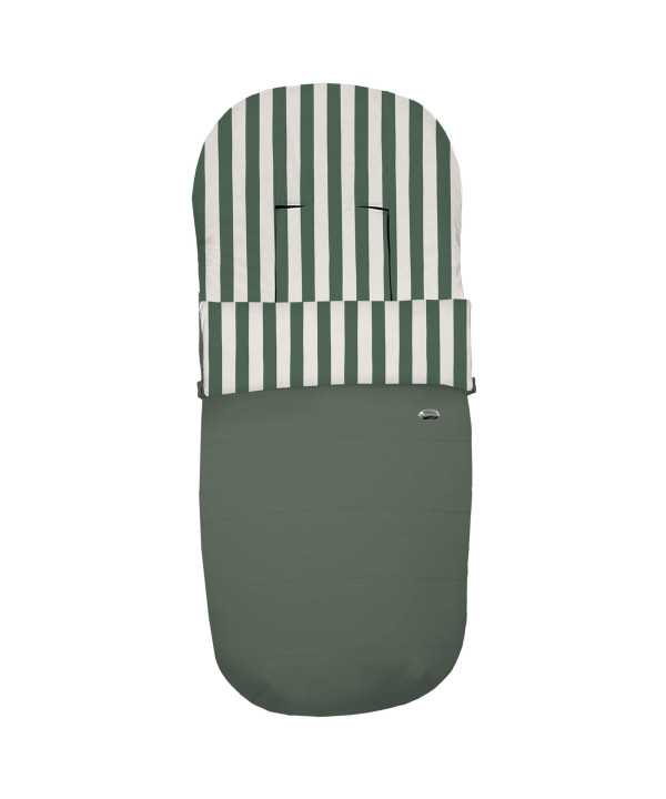 DyDaDos Saco Universal Polipiel Rayas Verde