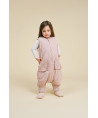 molis&co Pijama Manta Navy and Pink Stripes  1Y
