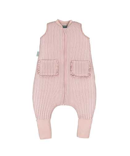 molis&co Pijama Manta Navy and Pink Stripes  1Y