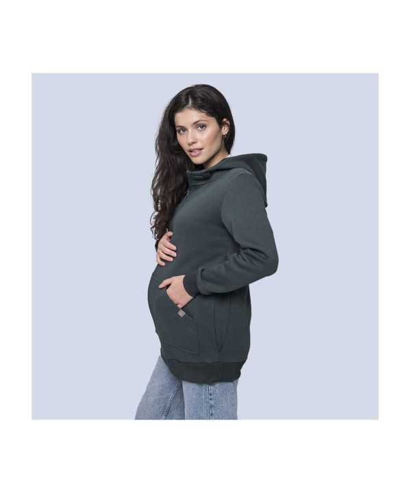 Sudadera de Maternidad y Porteo Love and Carry - Emerald