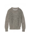 Jersey 10Days Sweater Ruffles Grey