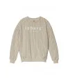 Sudadera 10Days Sweater Pinstripe Bone