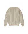 Sudadera 10Days Sweater Pinstripe Bone