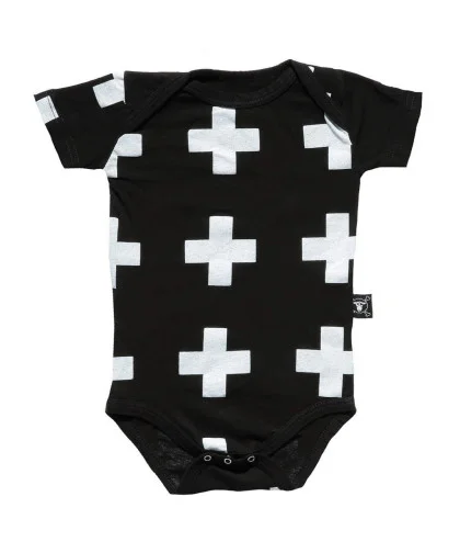 Body Nununu Plus Onesie negro